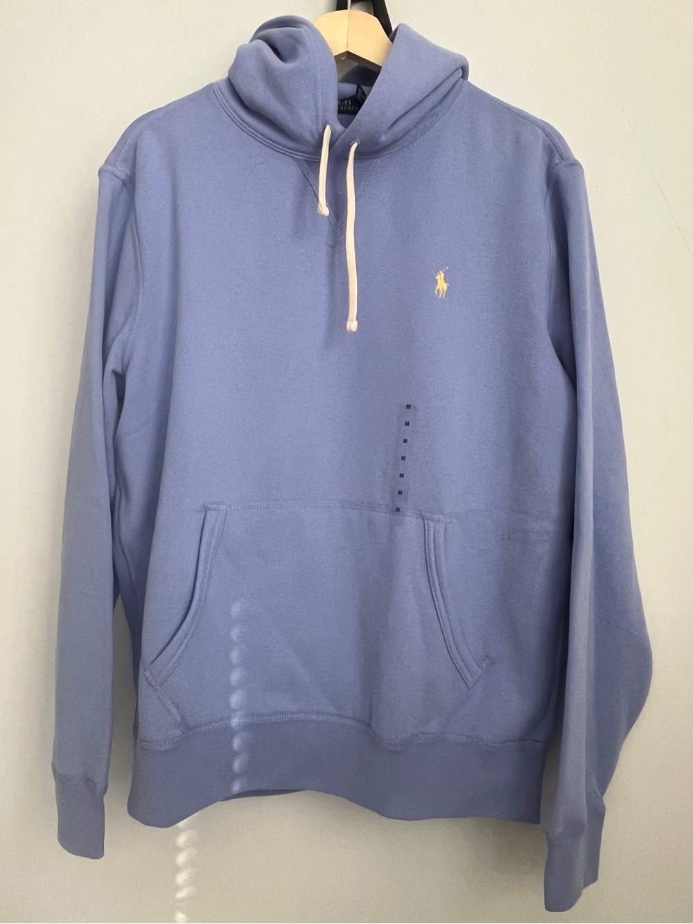 Ralph Lauren Men’s Lavender Pullover Hoodie with Contrast Pony